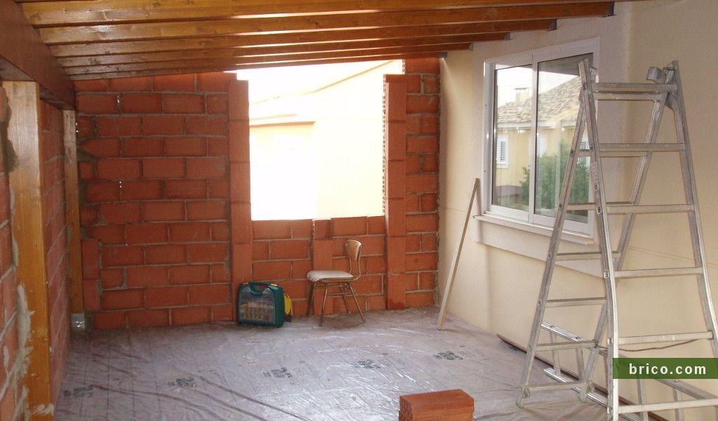 Altillo adosado por dentro