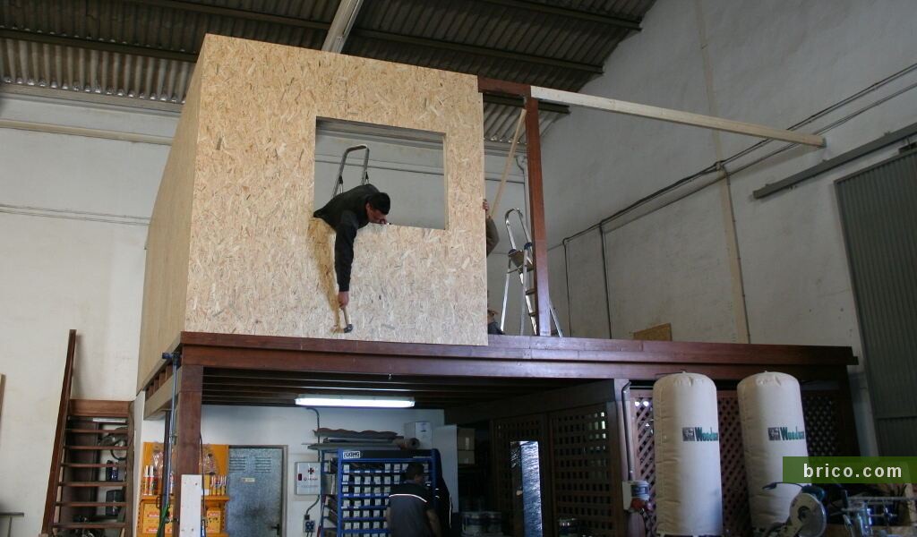 Construcción altillo