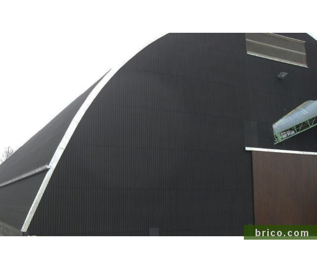 Cubierta en nave agrícola