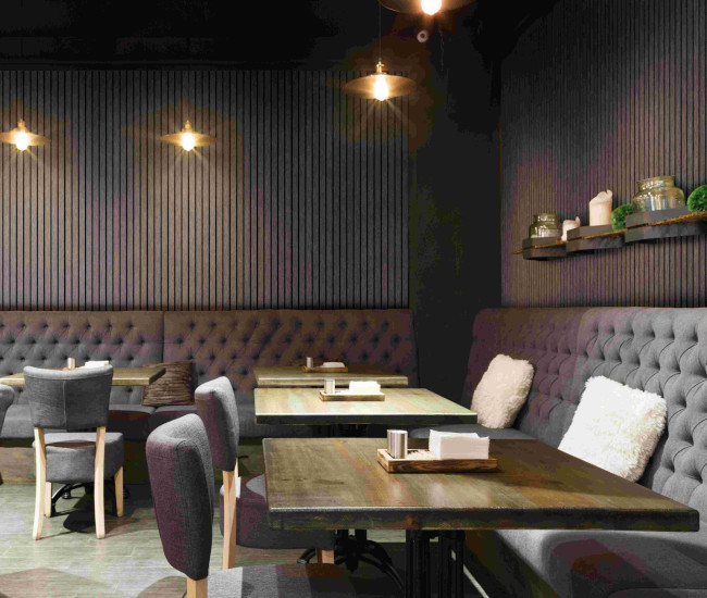 Panel acústico ayous gris etna