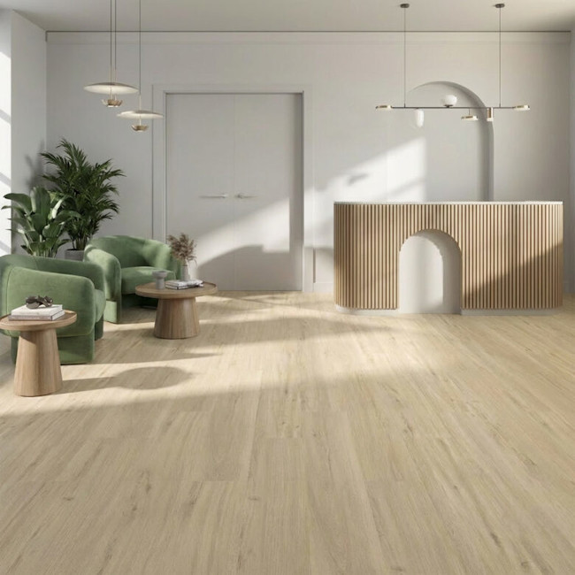 Suelo laminado Prestige Roble Perla