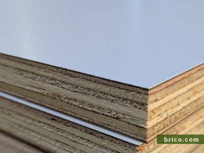 Contrachapado HPL acabado blanco poro